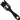 schwarzes Icon - Pinsel